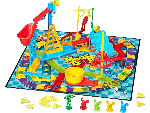 Hasbro Gaming Mouse Trap Board Game