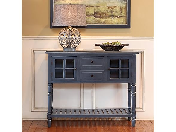 Decor Therapy Morgan 2-Door Console Table