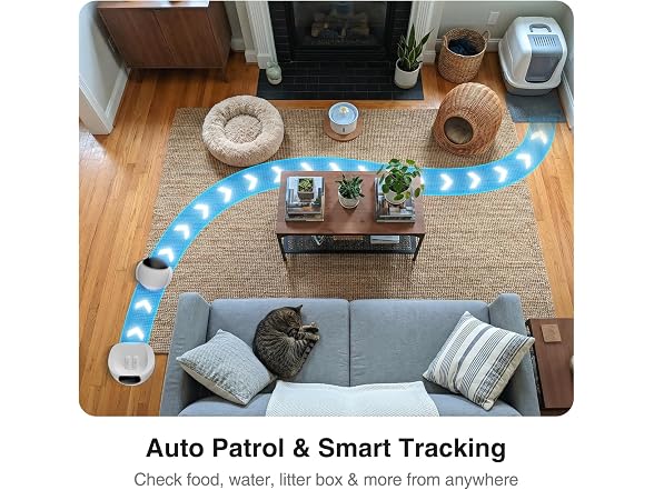 Endliss Smart Mobile Pet Camera Robot