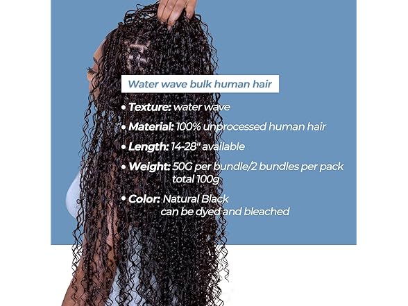 Tuseha Human Braiding Hair