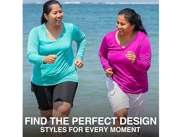 Kanu Surf Women Long Sleeve Rash Guard Shirt