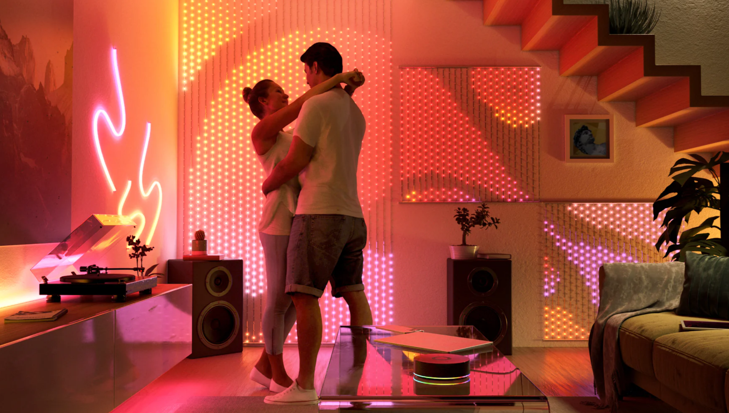 Twinkly 600 Strings and Music Dongle Bundle - Gallery 7