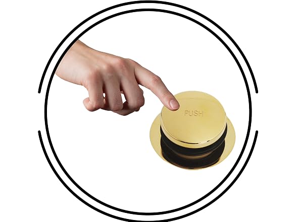 Westbrass 14in Waste Overflow Tip-Toe