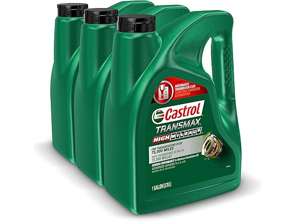 Castrol Transmax ATF Green High Mileage Transmision Fluid