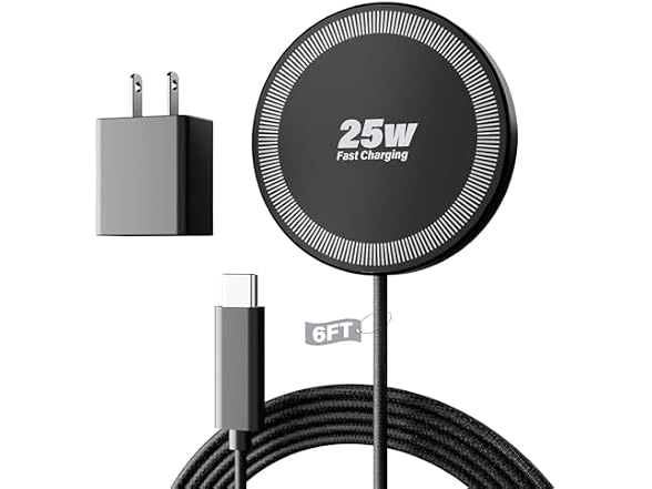 WayLite 25W Magnetic Wireless Charger