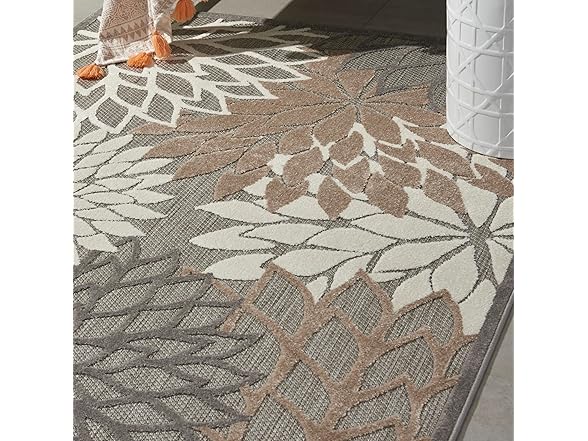 Nourison Home Aloha 6' x 9' Natural Outdoor Rug