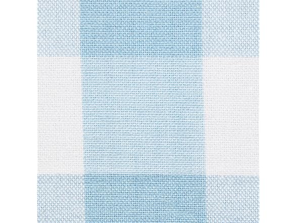 DII Buffalo Check Tablecloth 60x120 Lt Blue