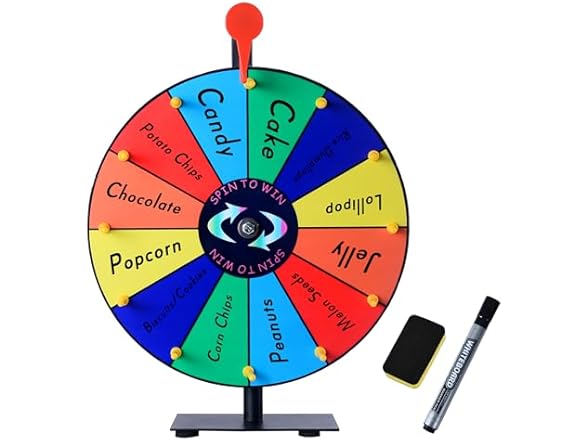 12 Slots Prize Wheel