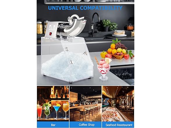 GustoWave Shaved Ice Machine