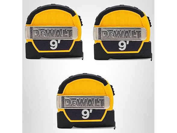 Dewalt DWHT33028 Three Pack DWHT33028 - 9 ft. x 1/2 in. Po