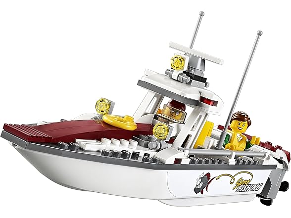 Lego City Fishing Boat 60147 Creative Play Toy