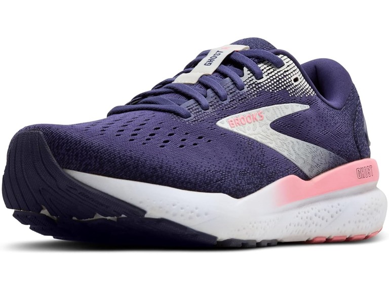 Brooks Womens-Ghost 16 - Blue Ribbon/Dianthus/Peacoat SZ- 7