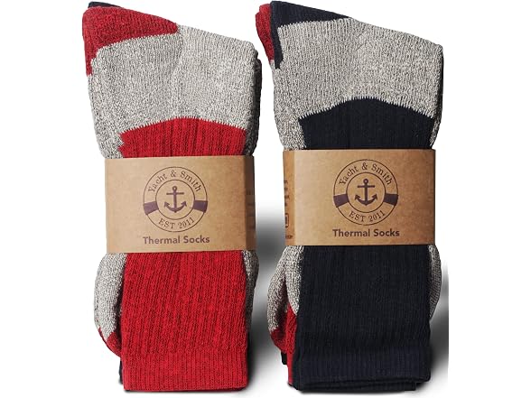 Yacht & Smith Women (OS) Thermal Boot Crew Socks
