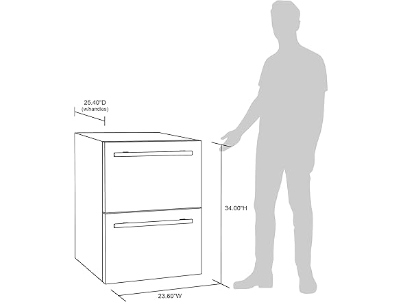 Newair Outdoor Dual Drawer Fridge - 20 Bottles/80 Cans
