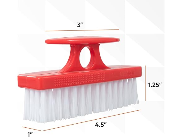 Superio Superio Nail Brush for Cleaning Fingerna