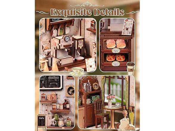 Sunny Cafe Book nook kit