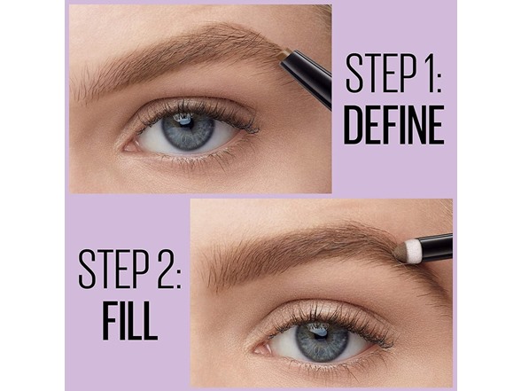 2Pk - Maybelline 2-In-1 Brow Pencil