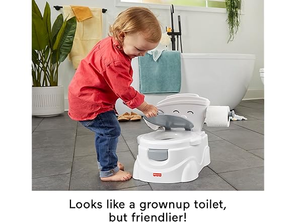 Fisher-Price 2-N-1 Toddler Toilet Cheer for Me! Potty Training Seat