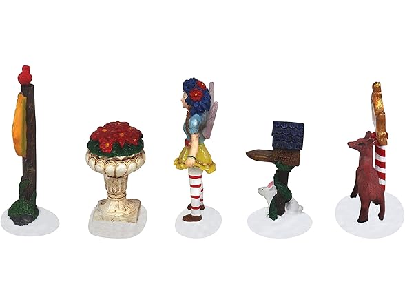 Top Treasures Set of 5 Fairytale Figurines