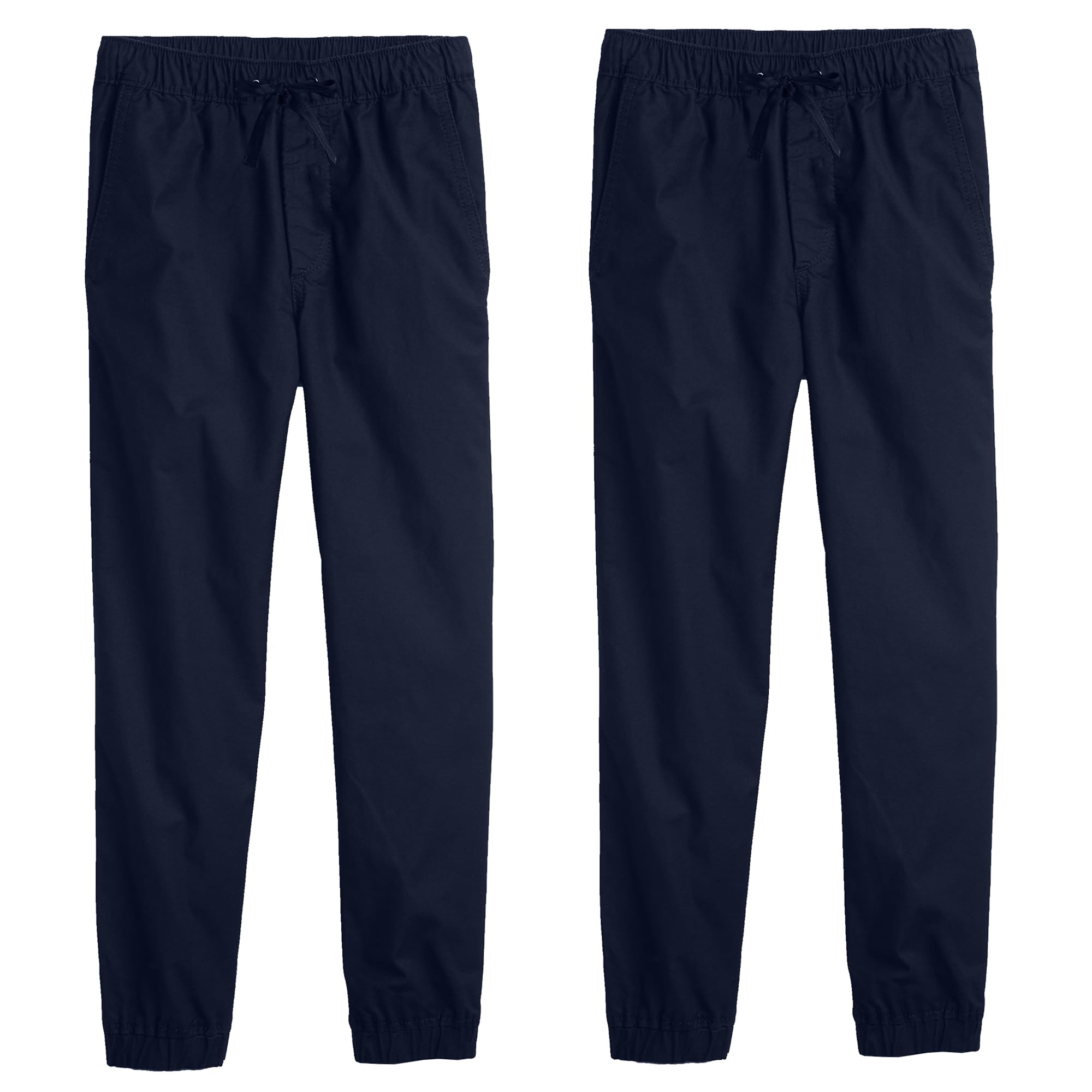 2PK Children's Classic Twill Joggers - Gallery 20