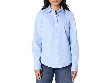 $8.99 Amazon Essentials Womens Button Up dealfomo