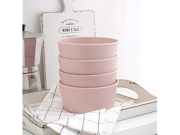 Stone Lain Albie Stoneware 32-Piece Set Pink
