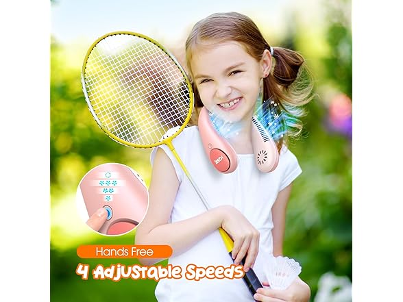 Kkdi Unicorn Kids Neck Fan