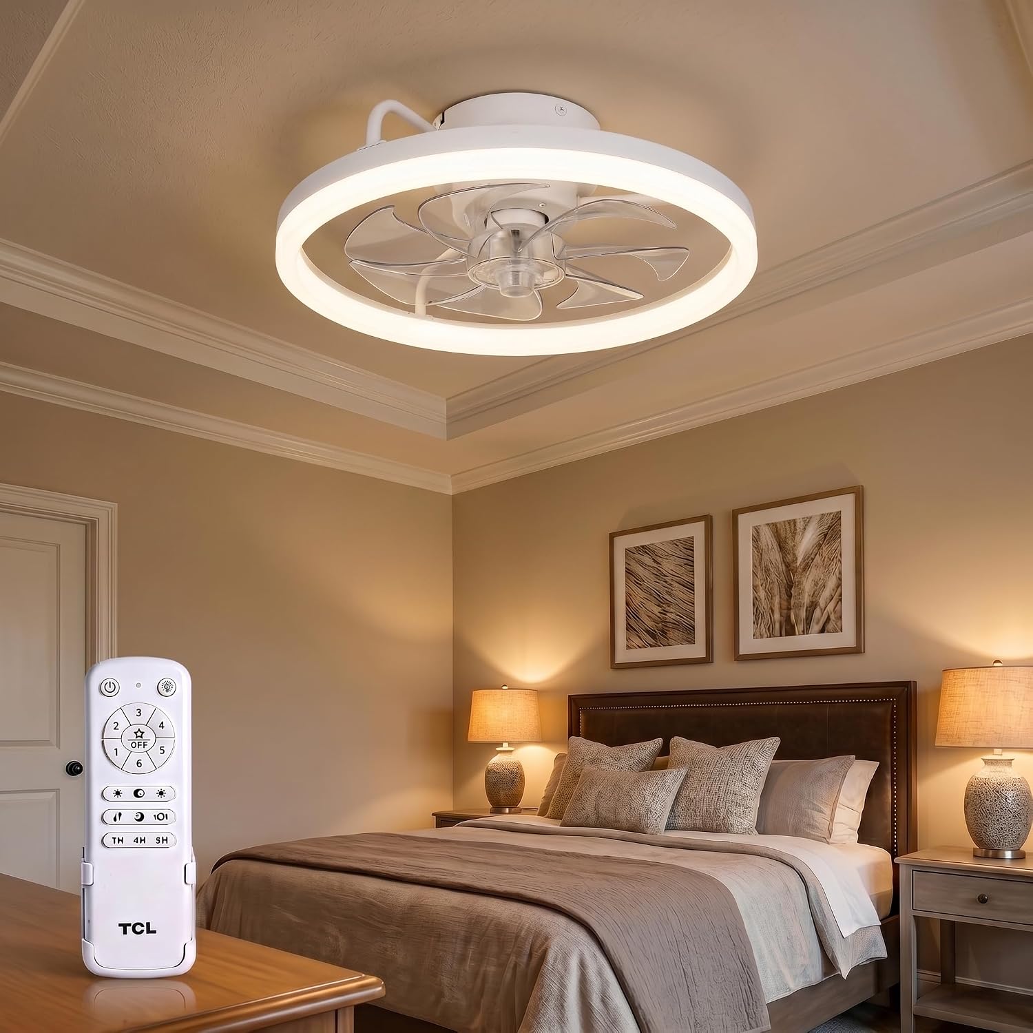 TCL LED Ceiling Fan w/ Remote (Your Choice) - Gallery 10