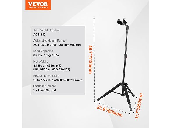 Mobile TV Stand, Mobile TV Cart for 23 to