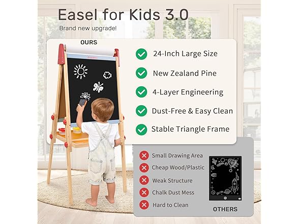 wingyz Easel for kids