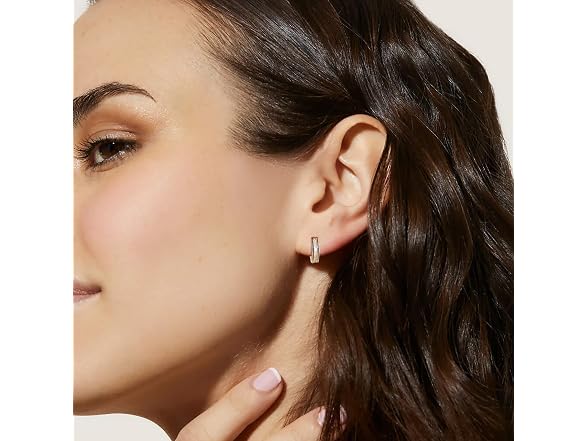 KRKC&CO NS615078 Hoop earrings men