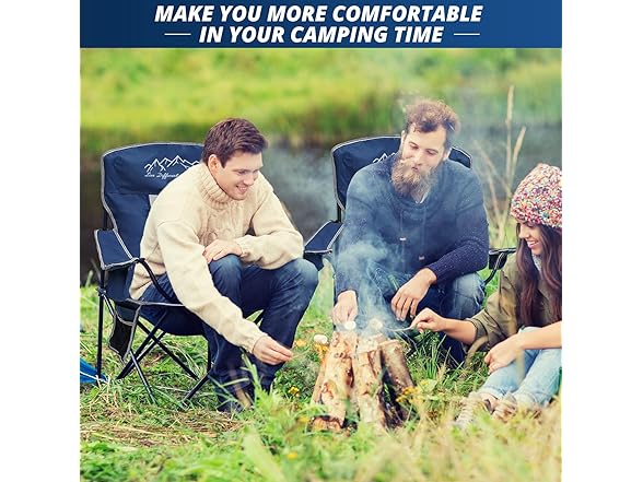 SAILARY Mesh Folding Camping Chairs