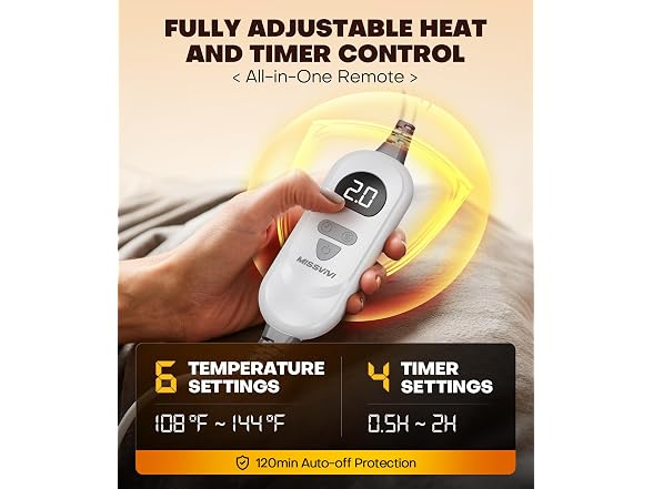 MISSVIVI Graphene-Infused Heating Pad