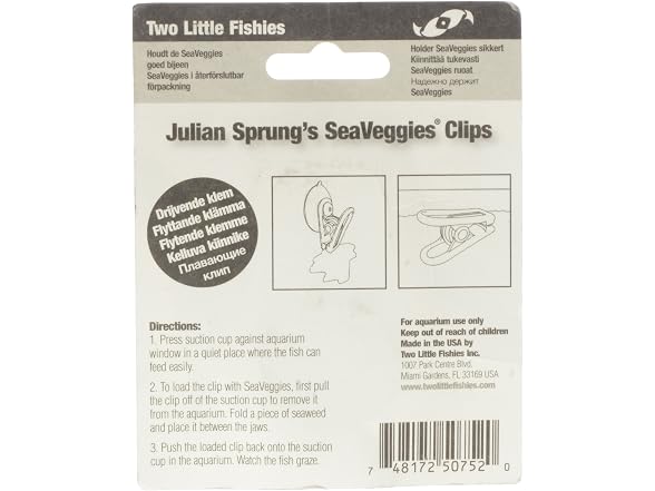 Two Little Fishies ATLSVCS Sea Veggie Clip C