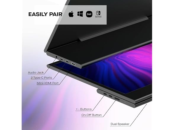 MP Mobile Pixels Portable Laptop Monitor