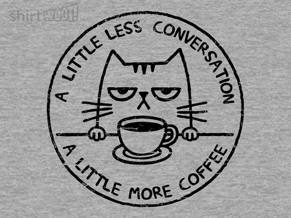 A Little More Coffee