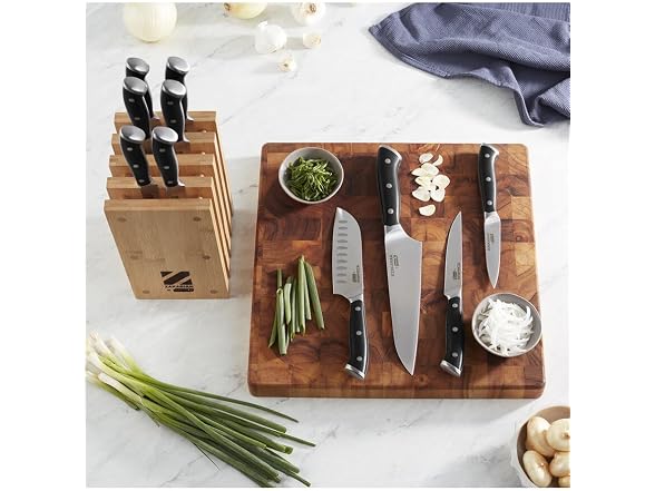 DASH Zakarian by DASH 11-Piece German Steel Kitchen Knife Set - Gallery 8