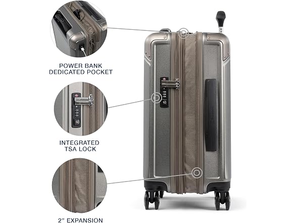 Travelpro Platinum Elite Hardside 21" Carry On