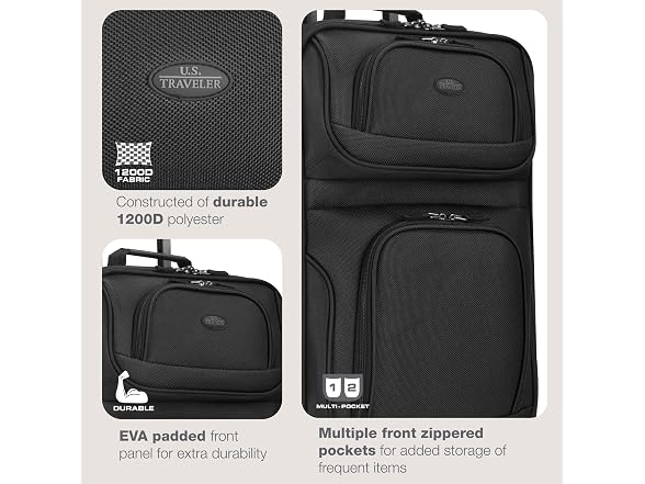 U.S. Traveler Rio Lightweight Softside 
