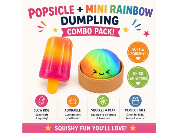 2Pk Squishy Popsicle+MiniDump
