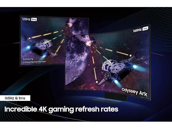 (NEW) Samsung 4k 55" Curved Gaming Monitor