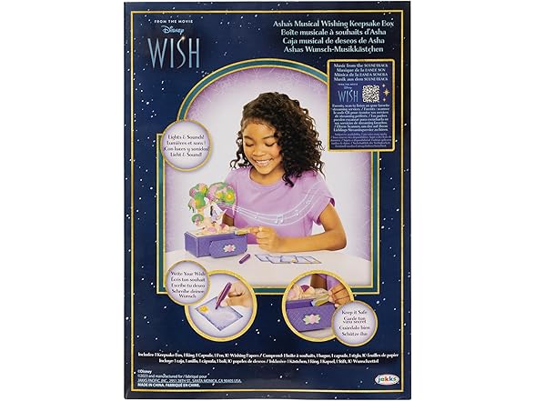 Disney's Wish Musical Jewelry Box
