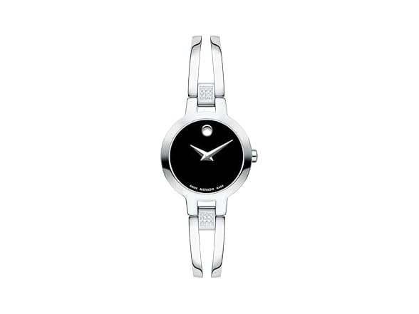Movado Women's Amorosa Black Dial Watch