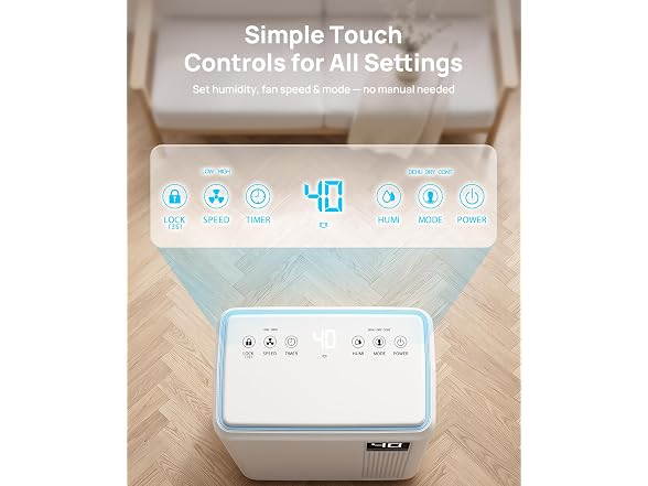 AIUSEVO 26-Pint Dehumidifier