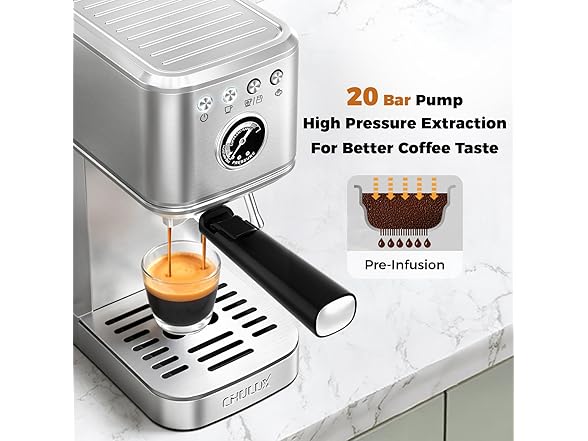 CHULUX Elite Espresso Machine