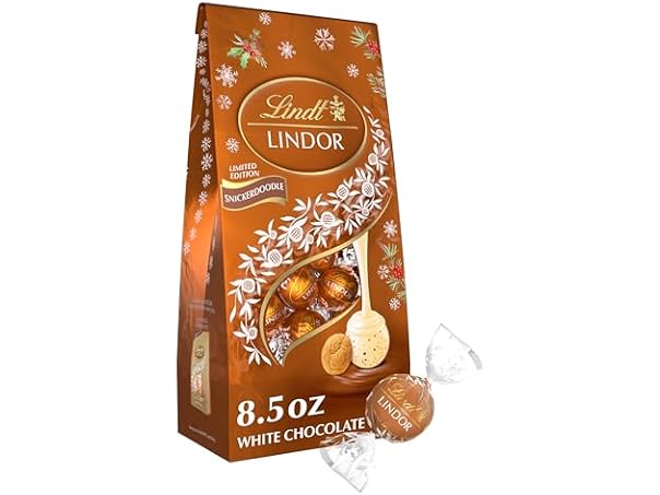 $4.99, Was $7.99, 37% Off! Lindt Lindor Snickerdoodle White Truffle dealfomo