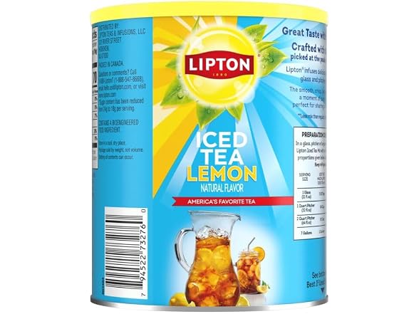 Lipton Lemon Flavor Tea