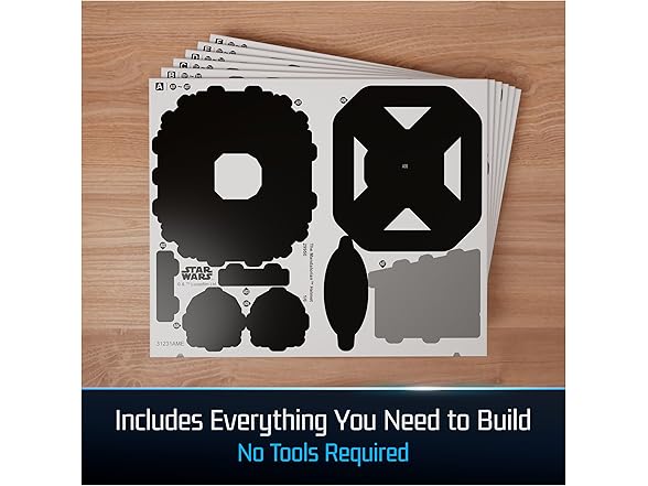 4D Build, Star Wars Mandalorian Helmet Model Kit