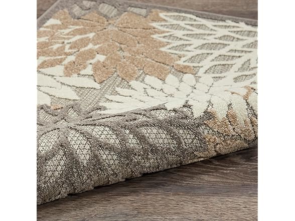 Nourison Home Aloha 6' x 9' Natural Outdoor Rug
