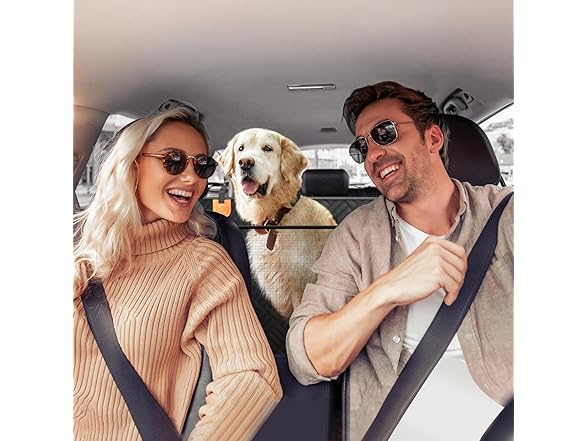 PROZAR Dog Car Seat Cover for Back Seat
